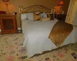 BRASS KING BED