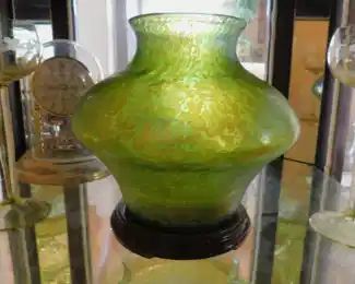 ANTIQUE JOHANN LOETZ GLASS VASE
