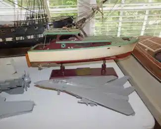 Vintage Boat Model