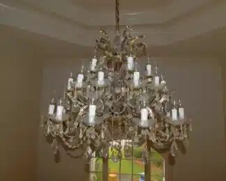Crystal Chandelier Original Cost $10,000.00