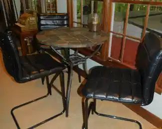 High Top Table With 4 Chairs