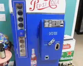 Vintage Pepsi Machine VMC 81 Fully Restored Working Condition