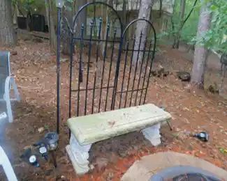 Concrete Bench 