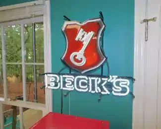Decks Neon Sign Lighted