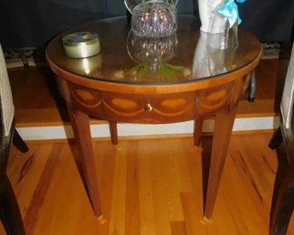 Baker Mahogany End Table