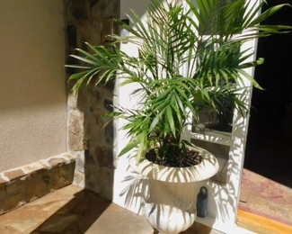 Antique Italian Marble Garden Urn