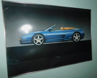 Ferrari Framed Poster