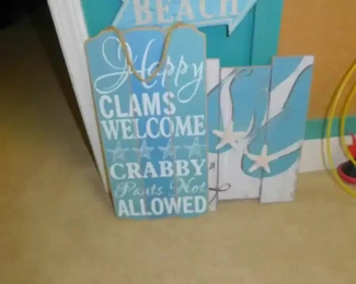 Beach SIgns