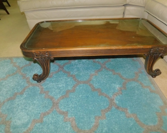 Vintage Mahogany Coffee Table
