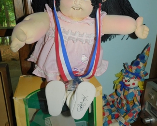 Original Cabbage Patch Doll With Original Box
