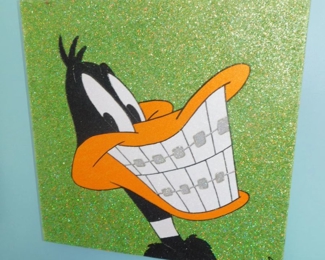 Looney Toons Daffy Painting