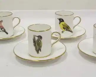 HAMMERSLY & CO DEMITASSE CUP & SAUCERS