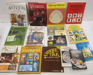 COLLECTOR ANTIQUES REFERENCE BOOKS