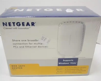 NETGEAR WEB SAFE ROUTER RP614. FACTORY SEALED