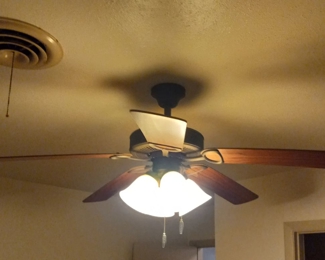 Ceiling Fans are available.  Must be removed by buyer
