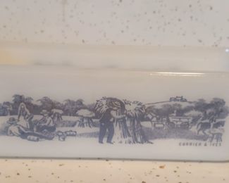 Curry and Ives Loaf Pan