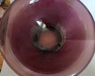 Purple Glass Bowl