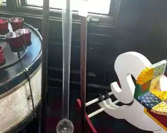 Tall goblet and stand