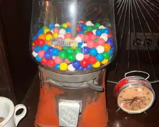 Vintage gum ball machine