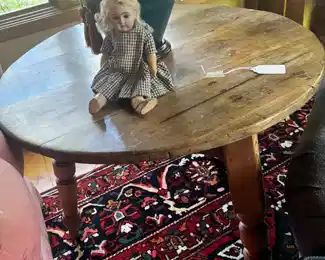 Primitive side table