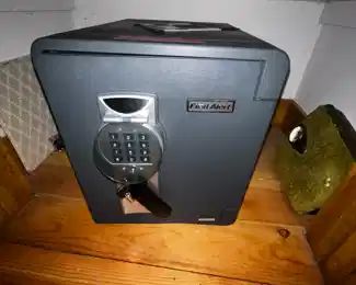 Small…but heavy…safe