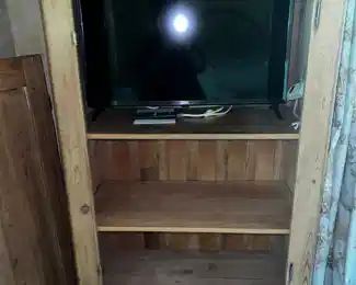Cabinet…door removed but available