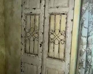 Pair of old doors