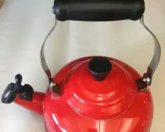 Le Creuset kettle red