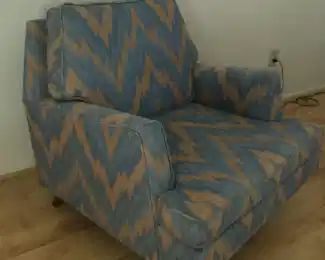 Mid-century upholstered armchair