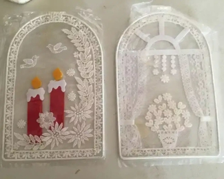 Handmade lace for hanging