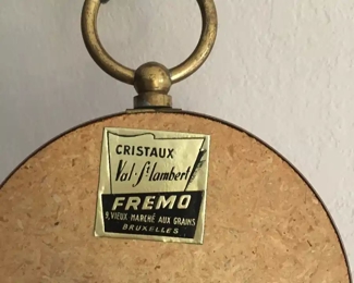 Fremo vintage hanging mirror on strap