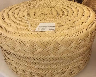 Tarahumara basket w/lid