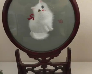 Chinese "cat" art piece