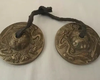 Chinese brass clappers