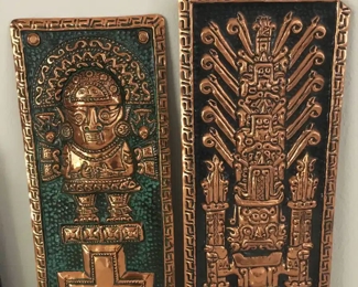 Asian metal wall art pieces