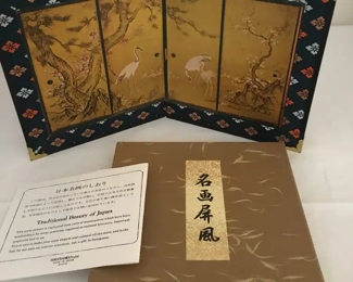 Chinese table display art w/box