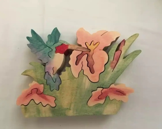 Small wood hummingbird puzzle