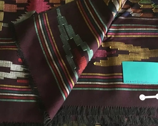 Textile from travels unused