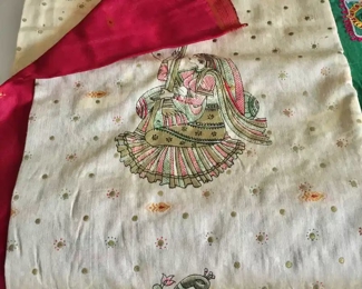 Handmade textile from travels