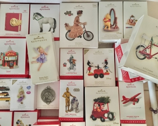 Hallmark ornaments HUNDREDS