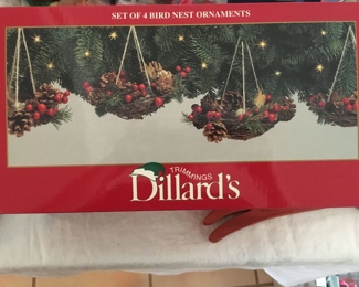 Dillard's ornaments