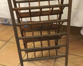 Antique magazine stand