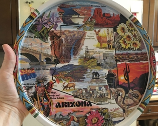 Arizona metal tray