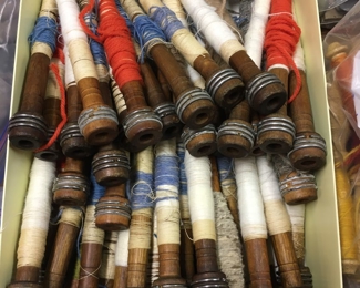 Wood vintage spindles