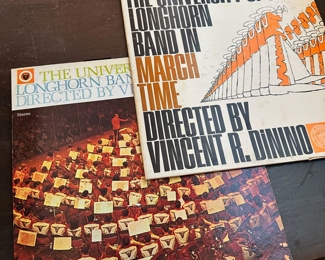 Longhorn, University of Texas vinyl records