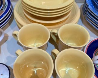 Gibson Yellow Dishes