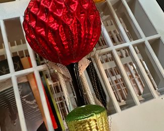 Christopher Radko Hot Air Balloon Christmas Ornament