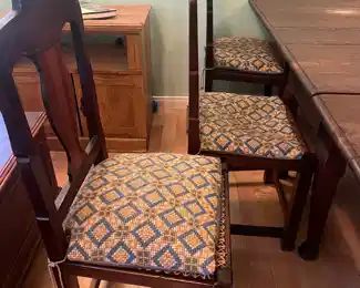 Teak and Stinkwood Cape Dining Chairs