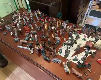 Antique Cast Iron Figurines