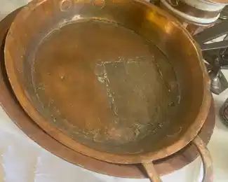 Antique Copper Pans